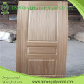 Thickness 3.2mm 4.2mm Wood Veneer Face HDF Moulded Door Skin